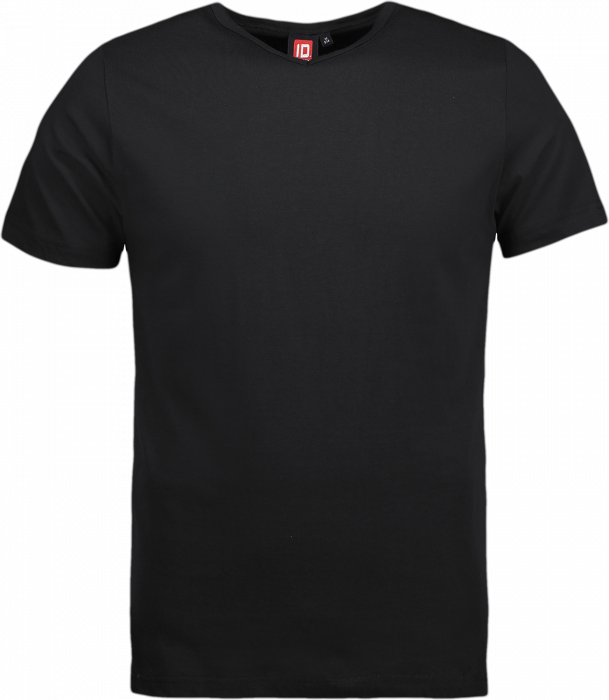 ID - Men's T-Time T-Shirt V-Neck - Black
