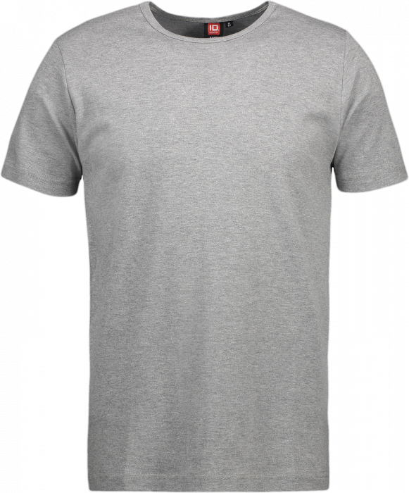 ID - Men's Interlock T-Shirt - Grey Melange