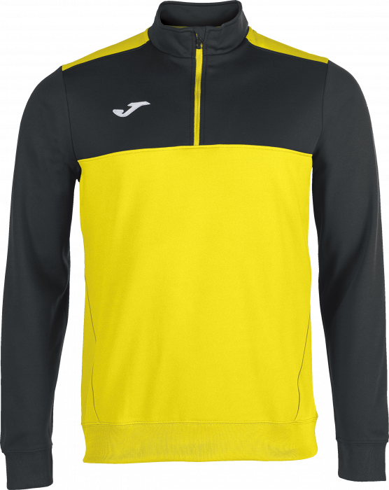Joma - Winner Sweatshirt Top - Black & yellow