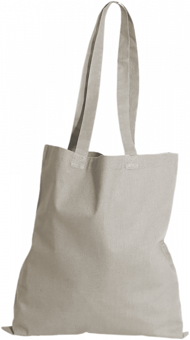 Clique - Tote Bag With Long Handle - Natur farvet