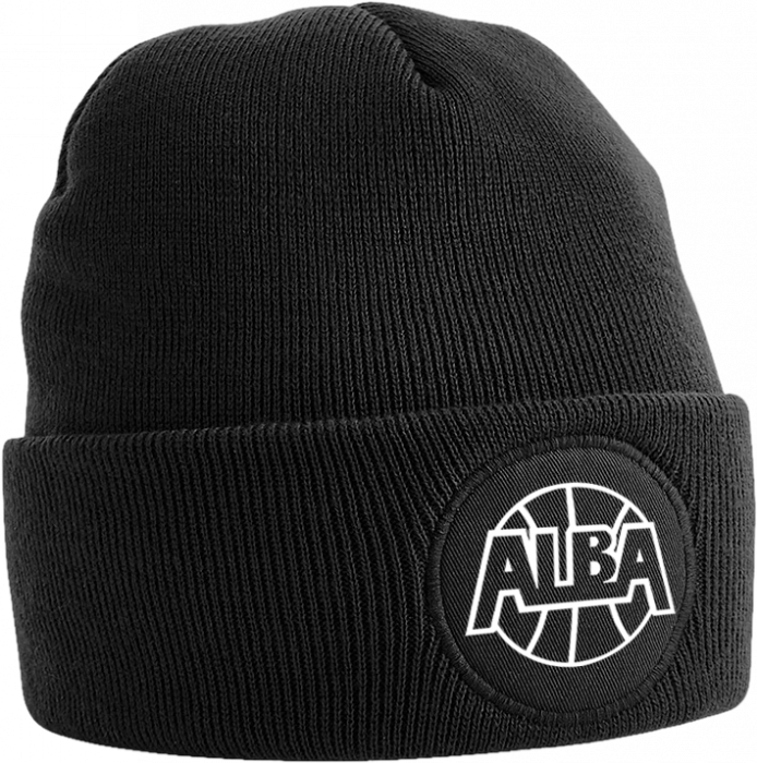 Beechfield - Alba Cap With Logoprint - Black