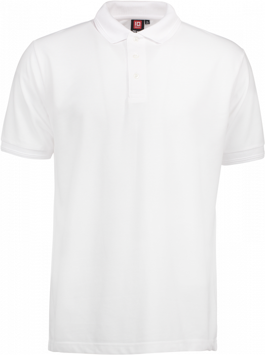 ID - Pro Wear Poloshirt Uden Lomme - Hvid