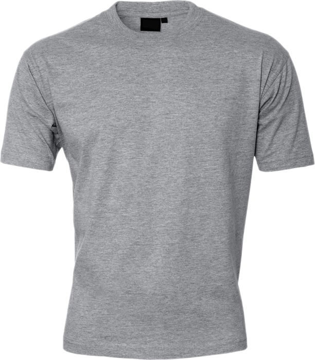 ID - Cotton Game T-Shirt - Grey Melange