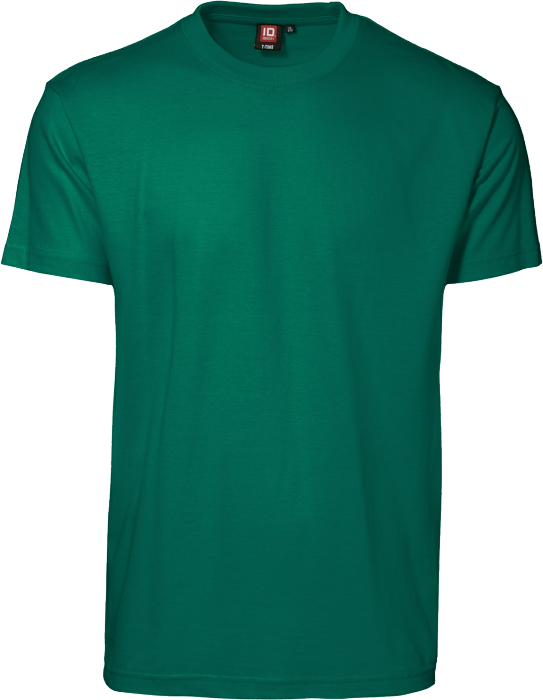 ID - Bomulds T-Time T-Shirt Voksen - Grøn