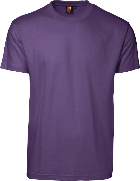 ID - Cotton T-Time T-Shirt Adults - Púrpura