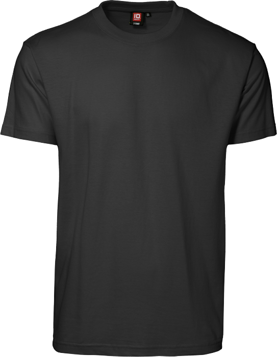 ID - Cotton T-Time T-Shirt Adults - Czarny