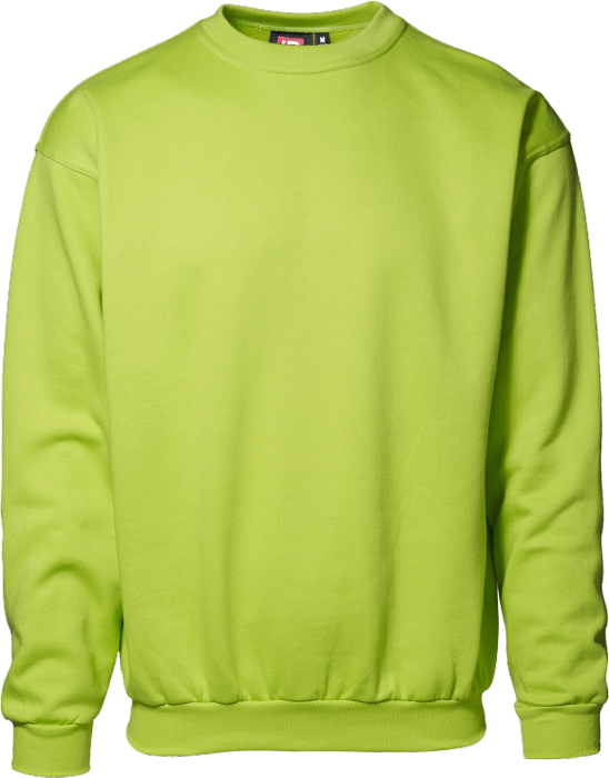 ID - Klassisk Sweatshirt - Lime