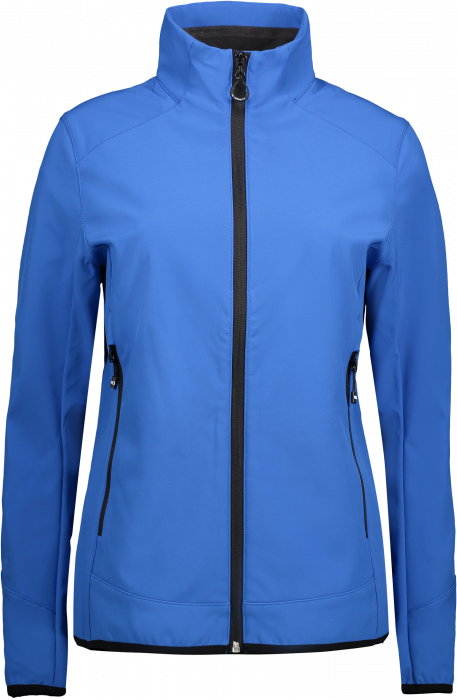 ID - Softshell Womans Jacket - Blue Cobolt