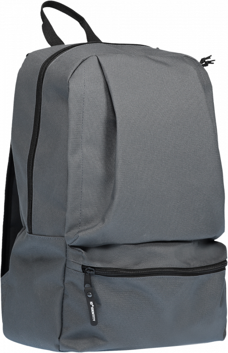 ID - Ripstop Backpack - Szary & czarny